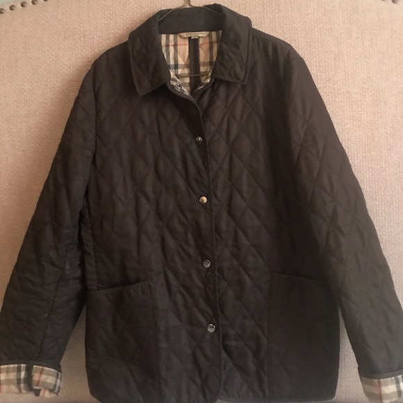 Burberry Jackets & Blazers - Burberry Quilted Jacket Brown Sz Medium